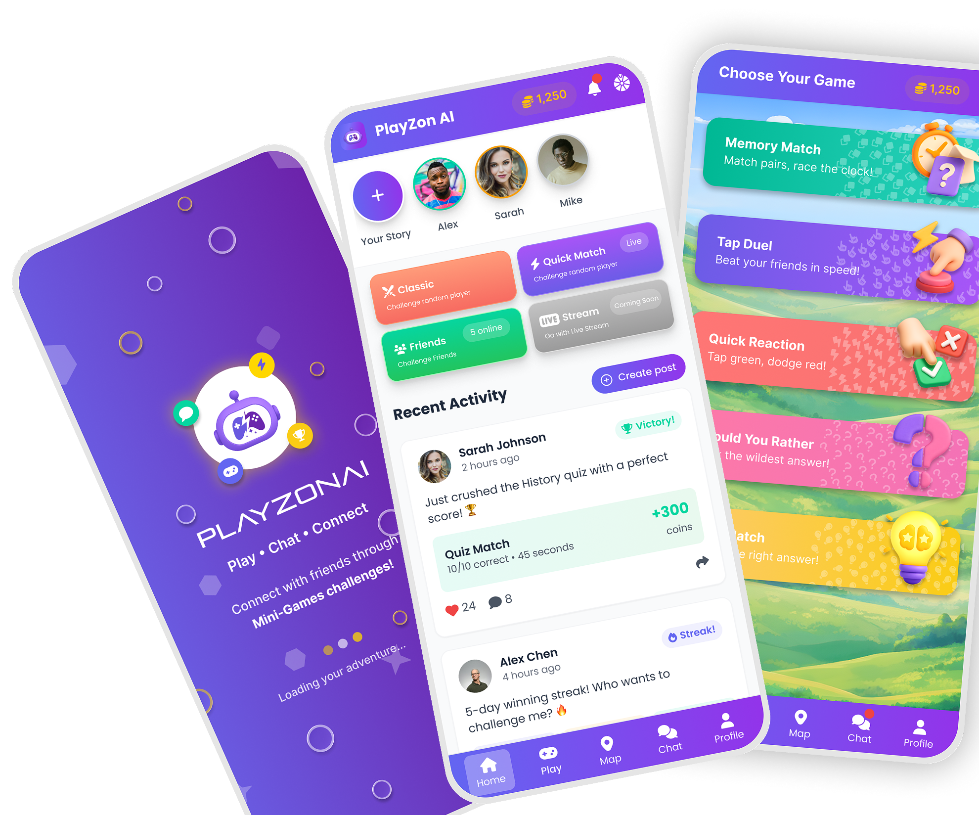 Playzon AI hero phones